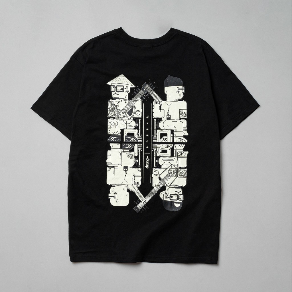 Áo Thun Gori Oldskull - Dungz - Đen