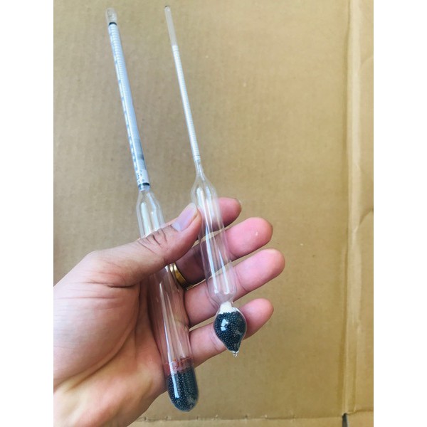 Cồn Kế Dụng Cụ Đo Độ Cồn, Độ Rượu(0-50,0-100 Độ)
