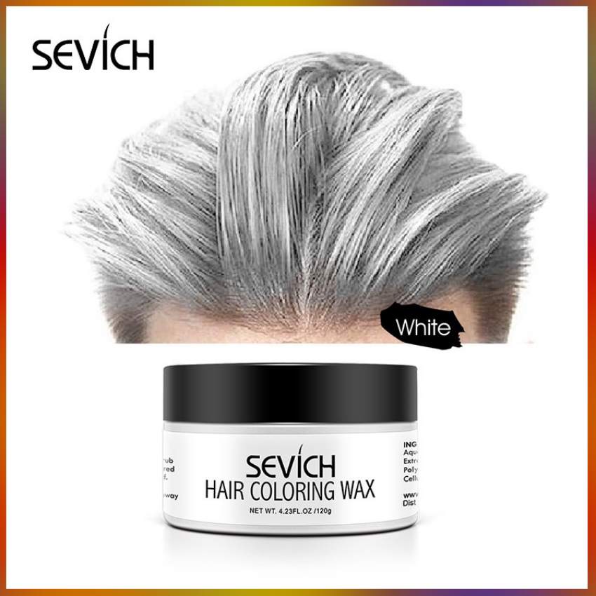 Sáp vuốt tóc đổi màu tóc trắng tạm thời sevich 120gr/hộp