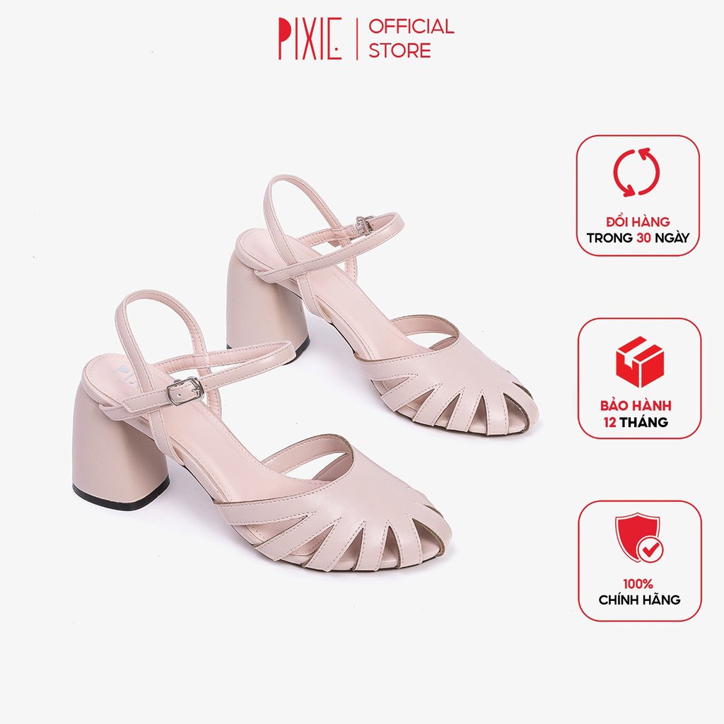 Giày Sandal Cao Gót 7cm Dáng Rọ Pixie X920