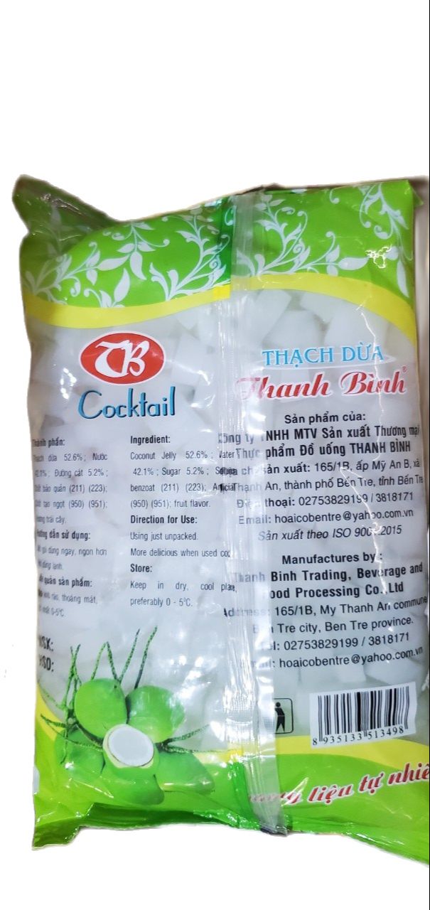Thạch Dừa Thanh Bình Túi 500g/ 1Kg