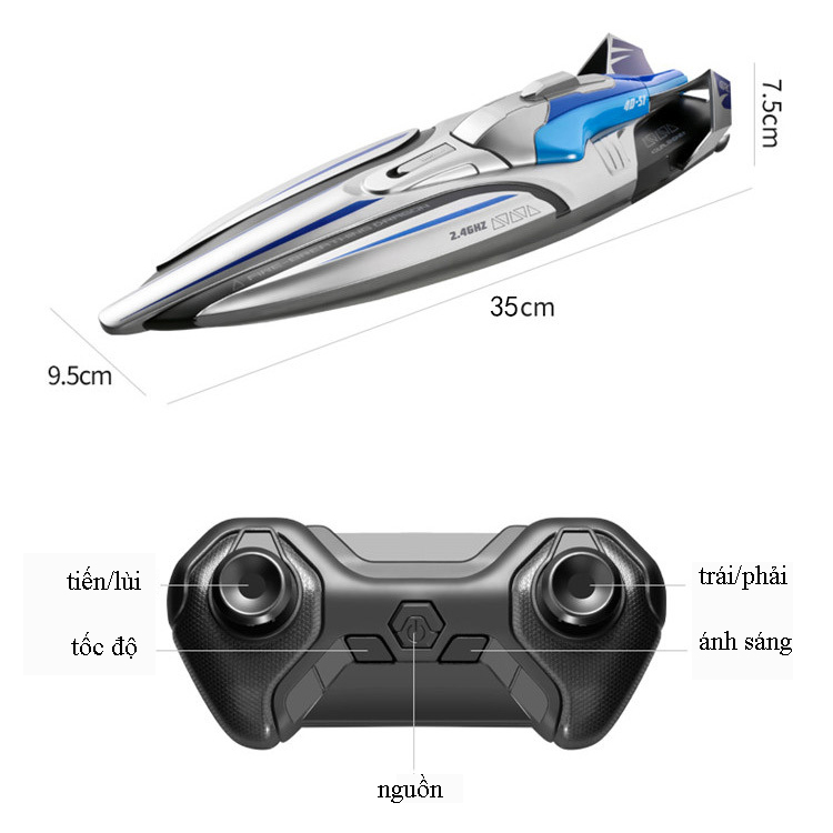 Cano điều khiển từ xa 4D-S1 mới nhất 2022