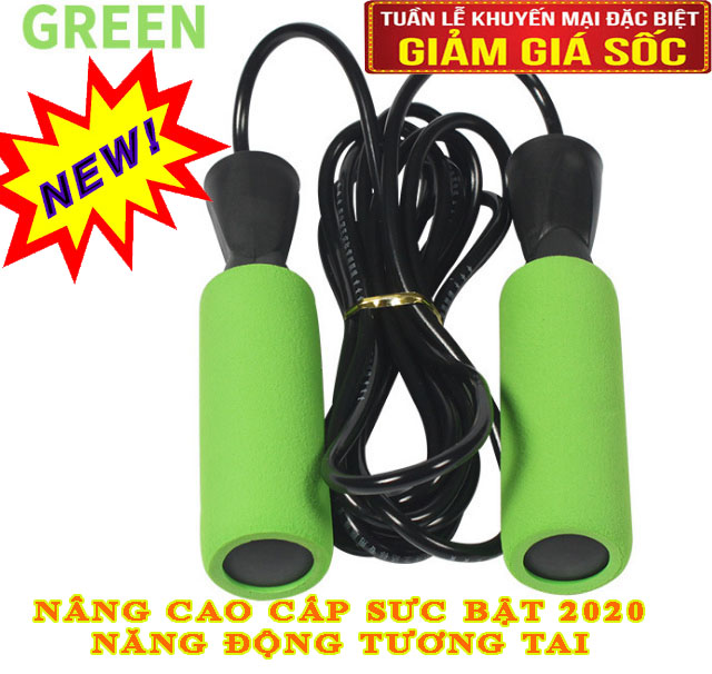 [HCM](GIÁ ƯU ĐÃI)Kế hoạch nhảy dây giảm cân giá rẻ tạiDây nhảy thể dục giảm cân giúp cơ thể giảm kg nhanh nhẹn hoạt động trong đòi sống.sản phẩm chất lượng có bảo hành.