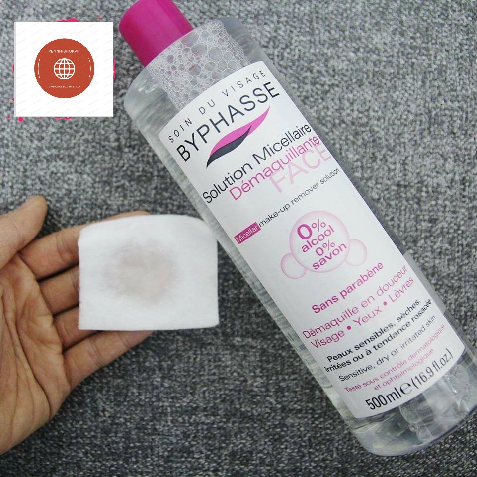 [CHUẨN AUTH] Nước tẩy trang sạch sâu BYPHASSE 500ml