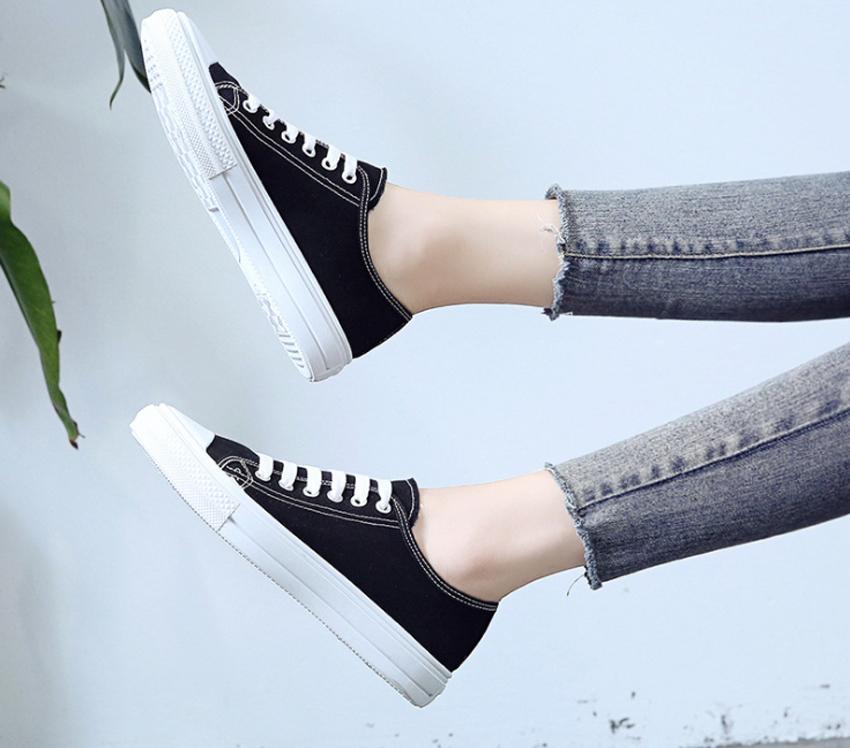 Giầy SNEAKER Vải - Giày Thể Thao Nữ GR 17