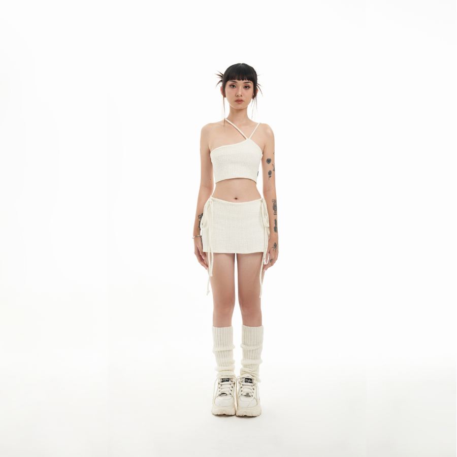 Set Áo Croptop Và Chân Váy Thắt Eo Tôn Dáng KENNEDY SET - RORA