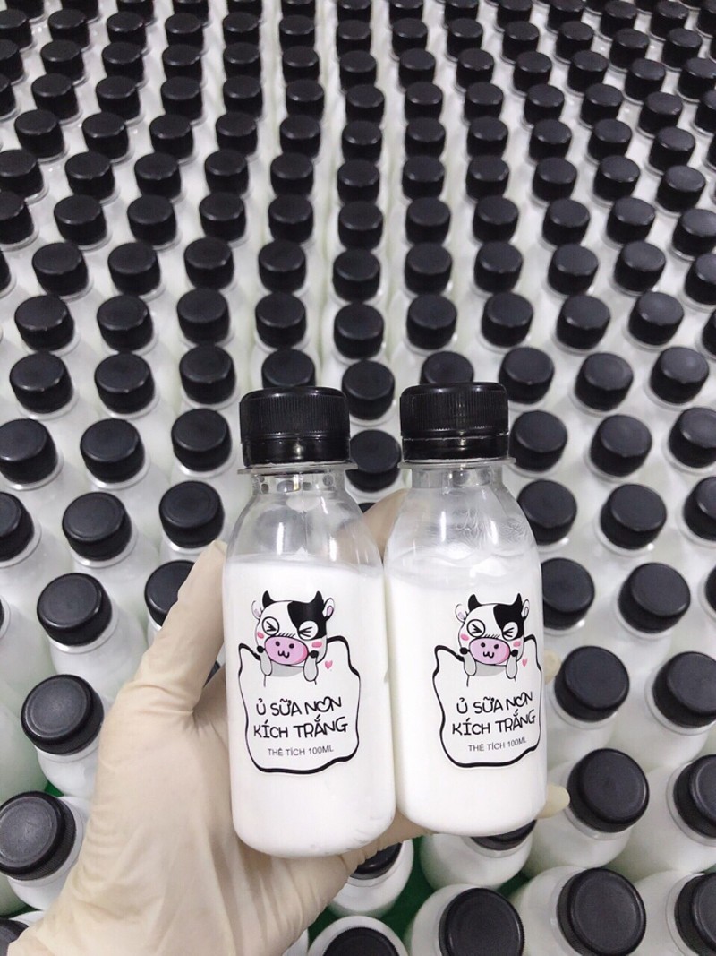 [HCM]chai Ủ sữa non trắng 100ml