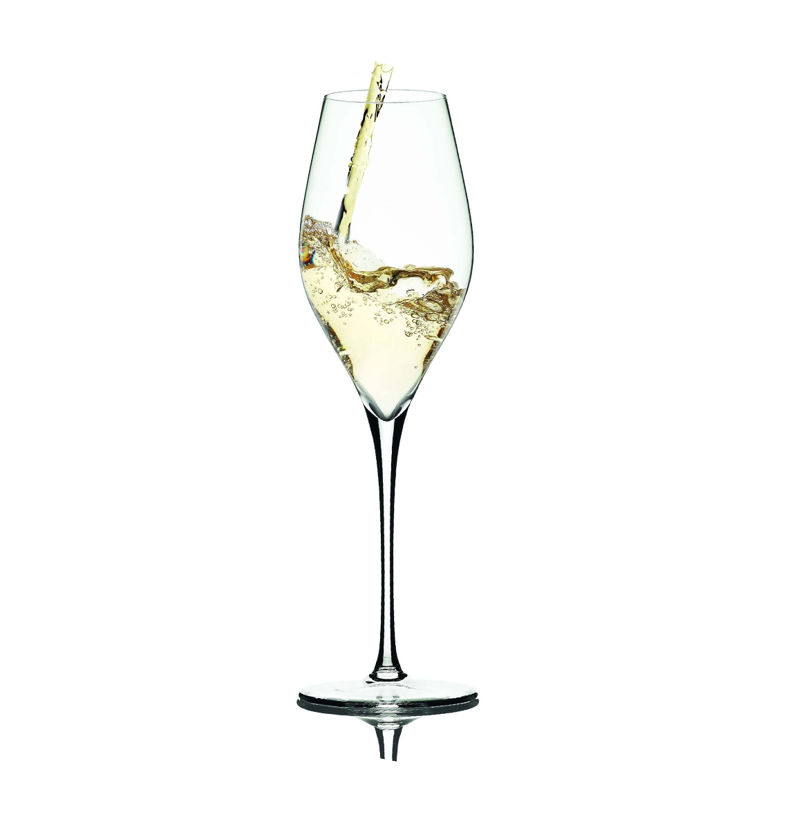 Bộ 6 ly uống champagne pha lê Tiệp Khắc 320 ml
