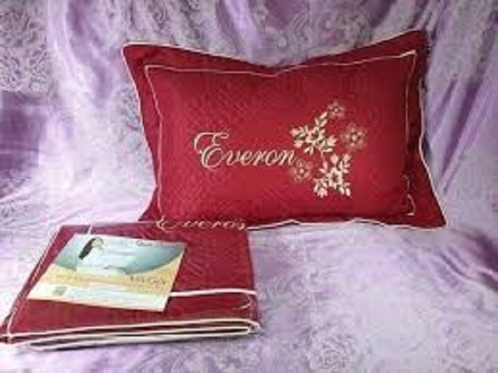 Bộ 2 vỏ gối cotton lụa satin trần bông kích thước 45x65cm