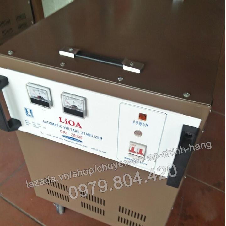 Ổn Áp Lioa 20KVA 1 Pha Dải 90-250V, DRI-20000 Bảo Hành 4 Năm