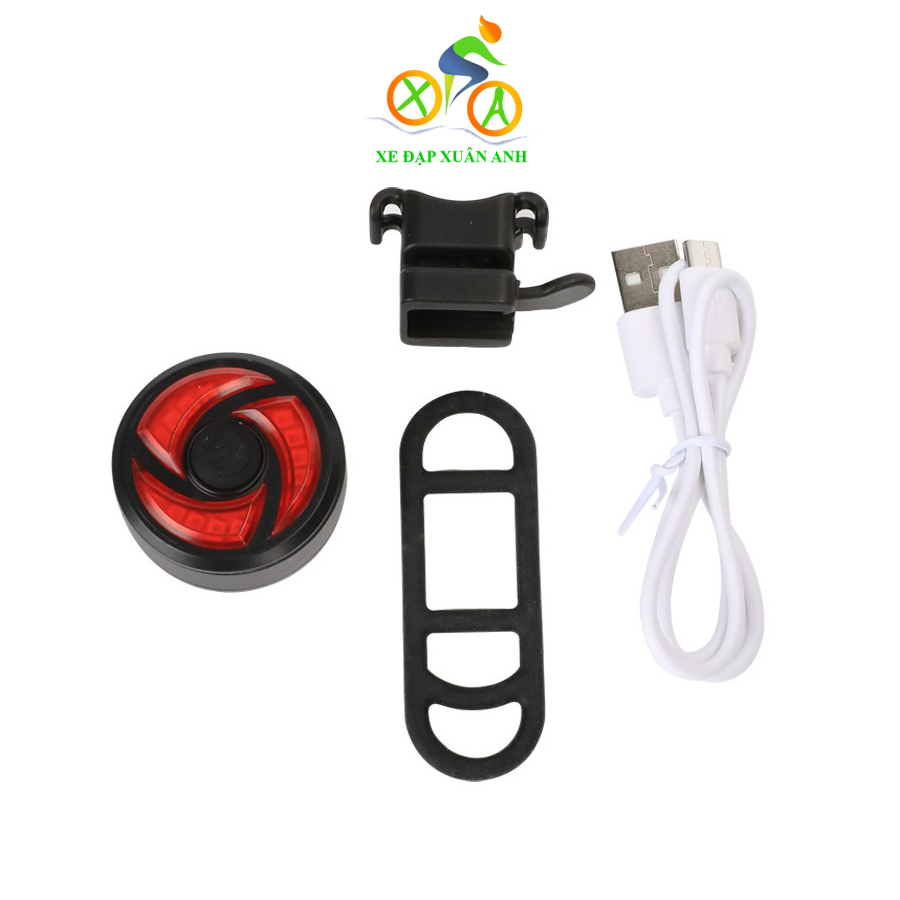 Đèn Đuôi Xe Đạp Cảm Ứng Phanh Sạc USB BK500