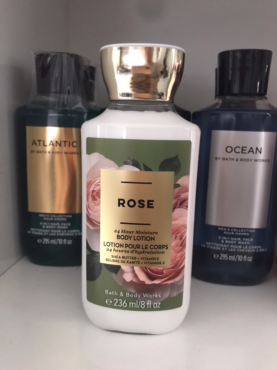 Lotion rose- bath & body works mỹ