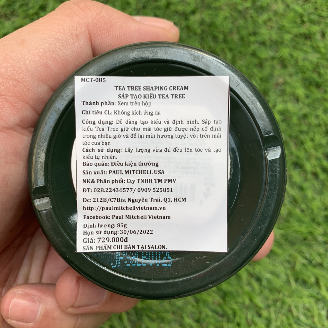 Sáp tạo kiểu Tea Tree Shaping Cream Paul Mitchell 85g
