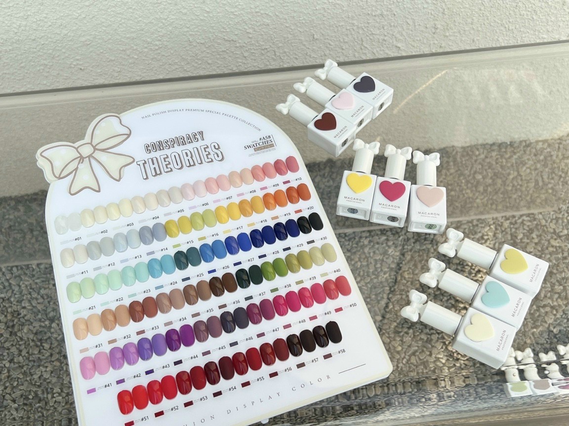 Set Sơn Nơ 58 Màu, sơn gel [ Tặng BASE, TOP, BẢNG MÀU ]
