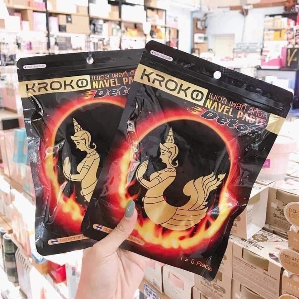 Miếng Dán Tan Mỡ KROKO Thái Lan