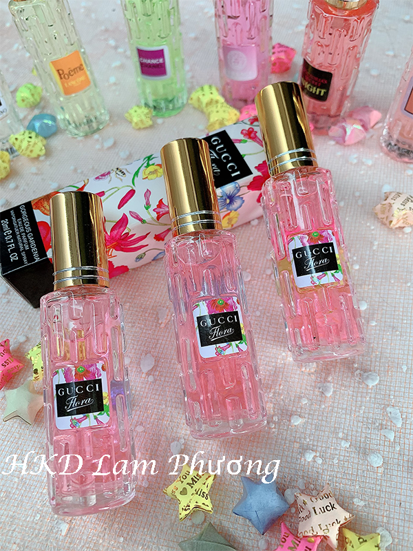 [HCM]NƯỚC HOA NỮ FLORA 20ML THƠM LÂU 4-10H