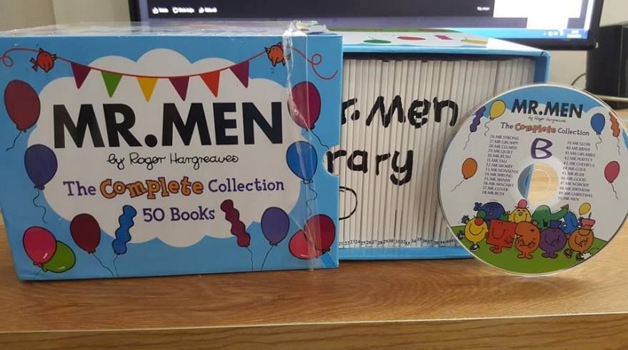 Mr men 50 quyển + cd