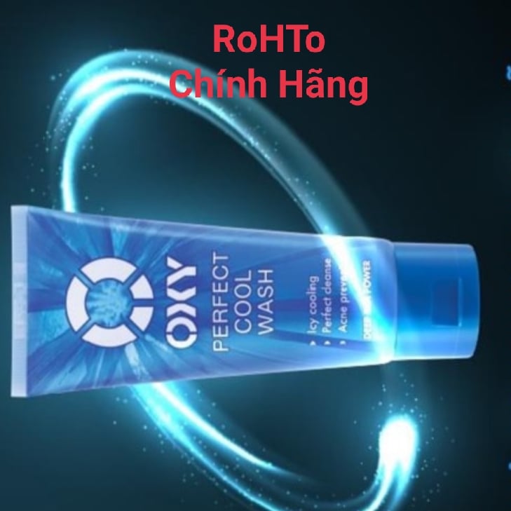 Gel rửa mặt sạch nhờn siêu mát lạnh OXY Perfect Cool Wash 100g