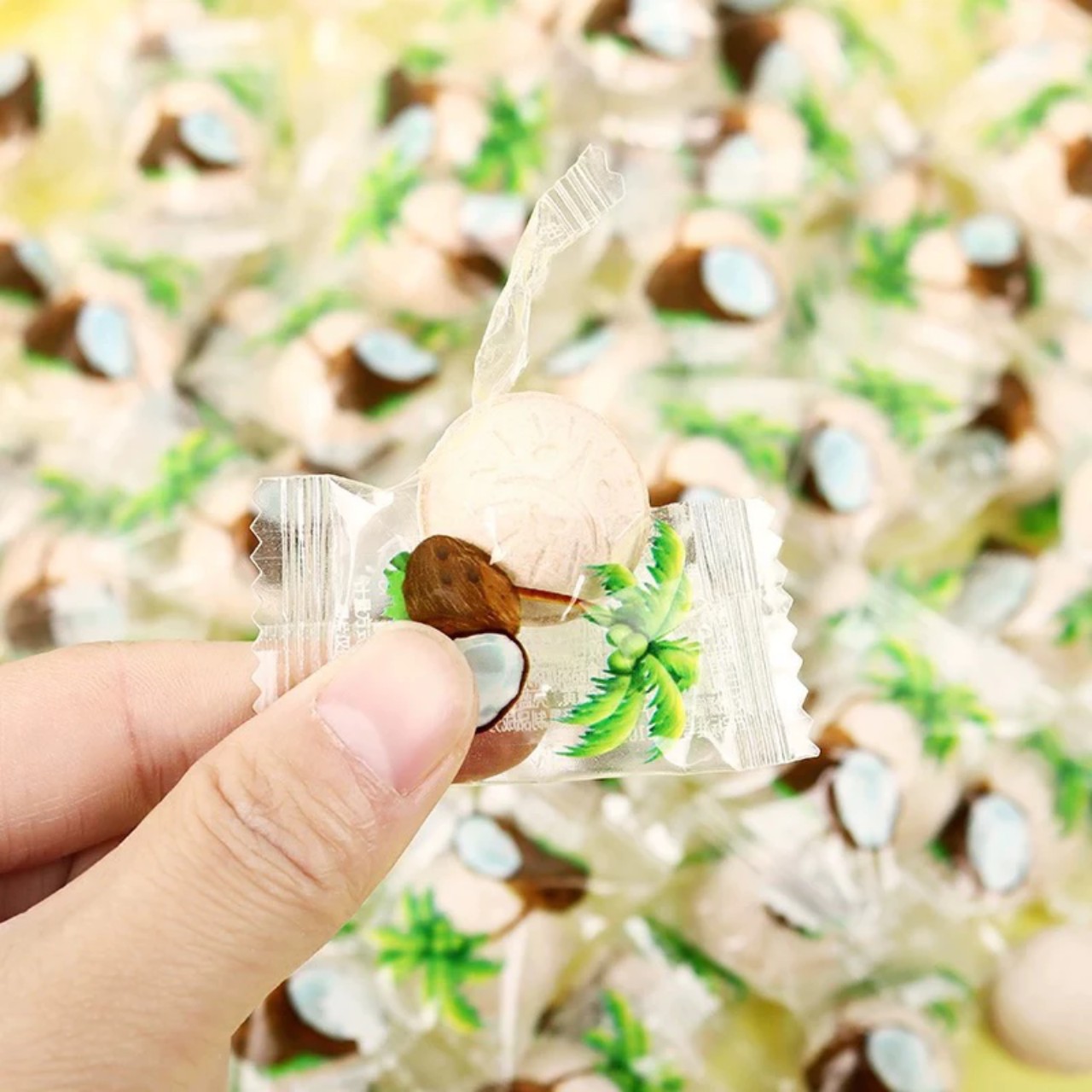Combo 300g Kẹo Sữa dừa giòn - Kẹo dừa giòn thơm ngon béo ngậy bùi ngon ăn cực ghiền