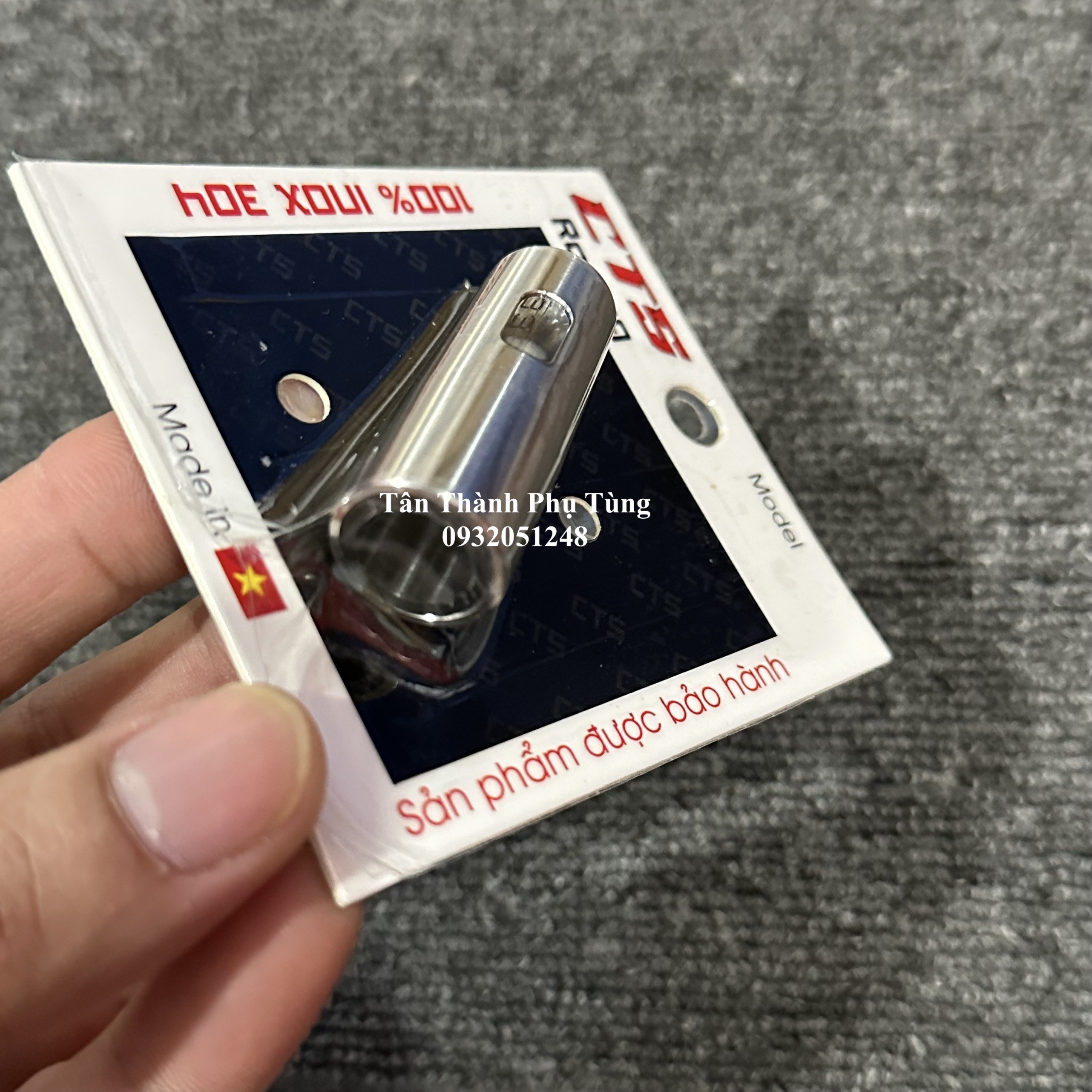 Ống xả cặn Inox 304 CTS