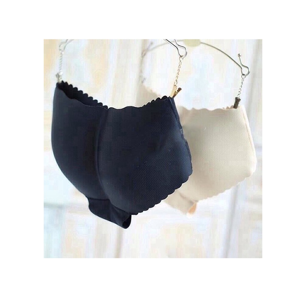 Quần lót độn mông họa tiết QLDM23 (Đen)