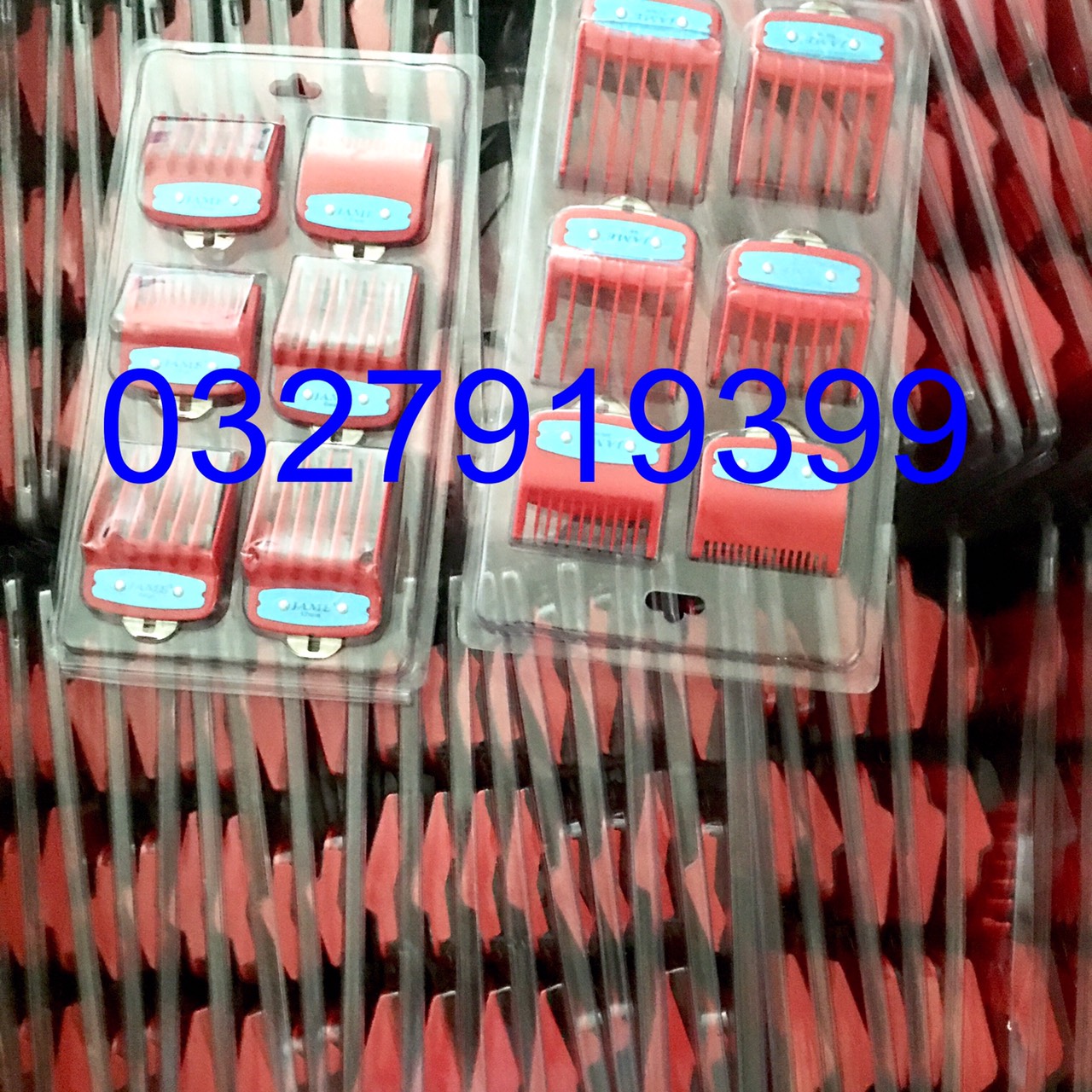 Cữ tông đơ gá thép JAME - BARBER ( 1 bộ 6 cái )