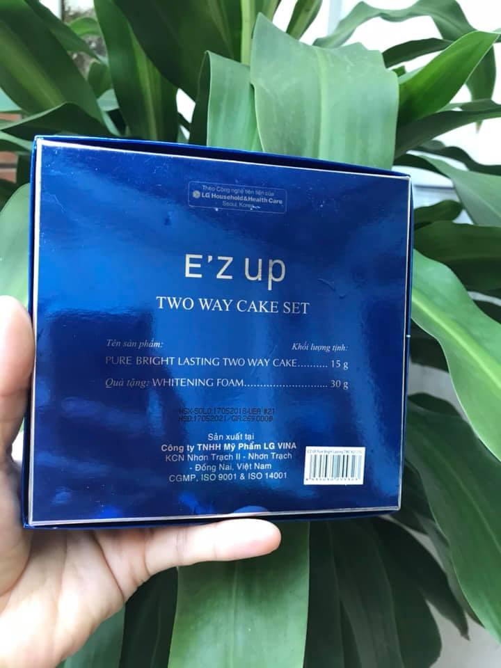 Bộ trang điểm E'Z UP TWO WAY CAKE SET