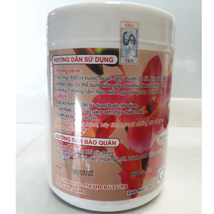 [LON 1Kg] PSEUDOMONAS HOA LAN - Thủy Kim Sinh
