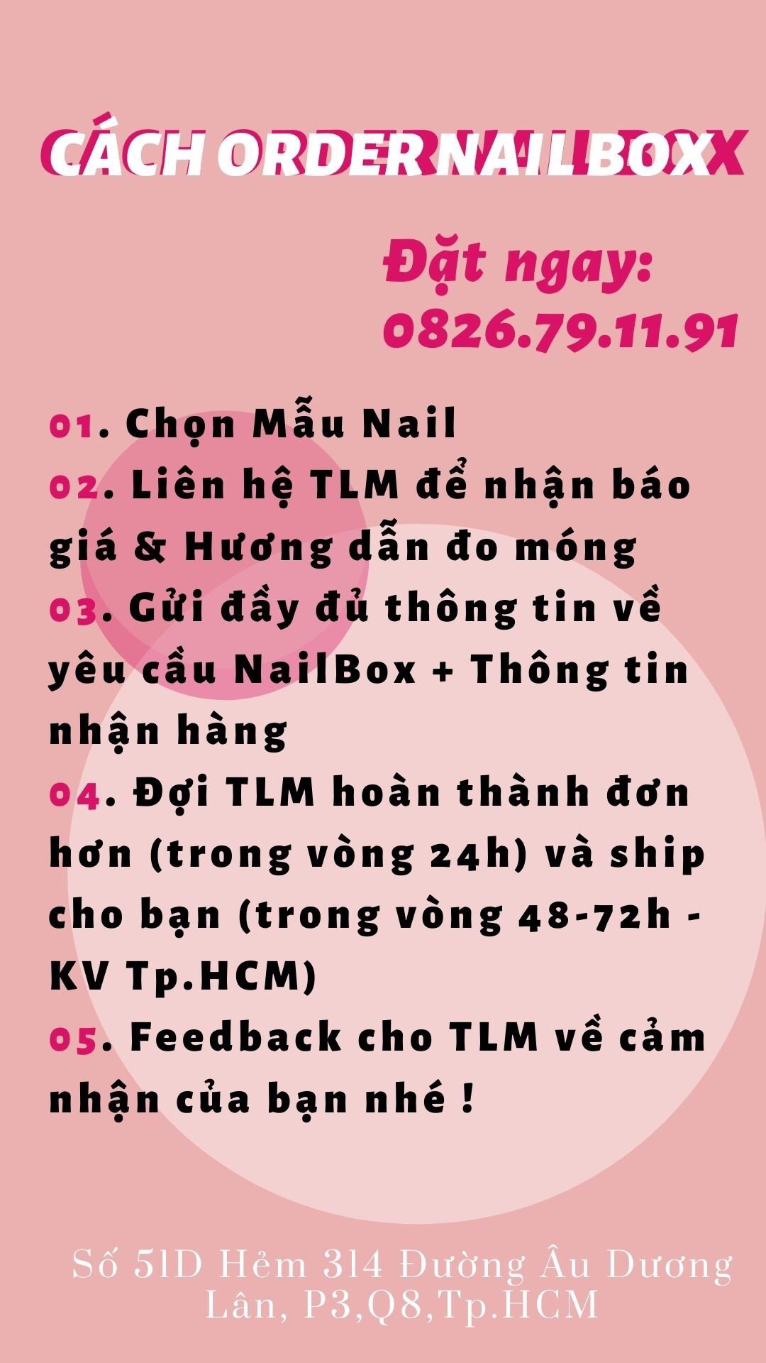 Bộ Nail Box Design 10 móng nhám trơn