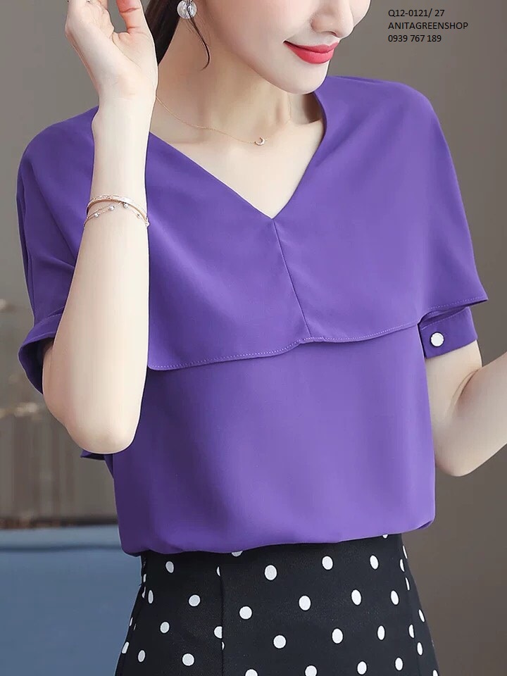 áo kiểu tay cánh dơi (thời trang anitagreen) Q12-0121