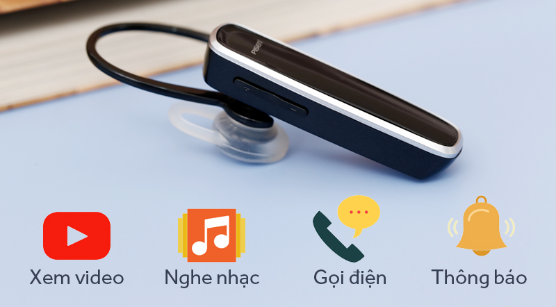 Tai nghe Bluetooth Pisen LE002+ Đen