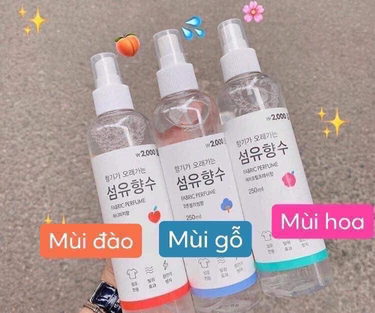 Xịt thơm quần áo only hàn quốc