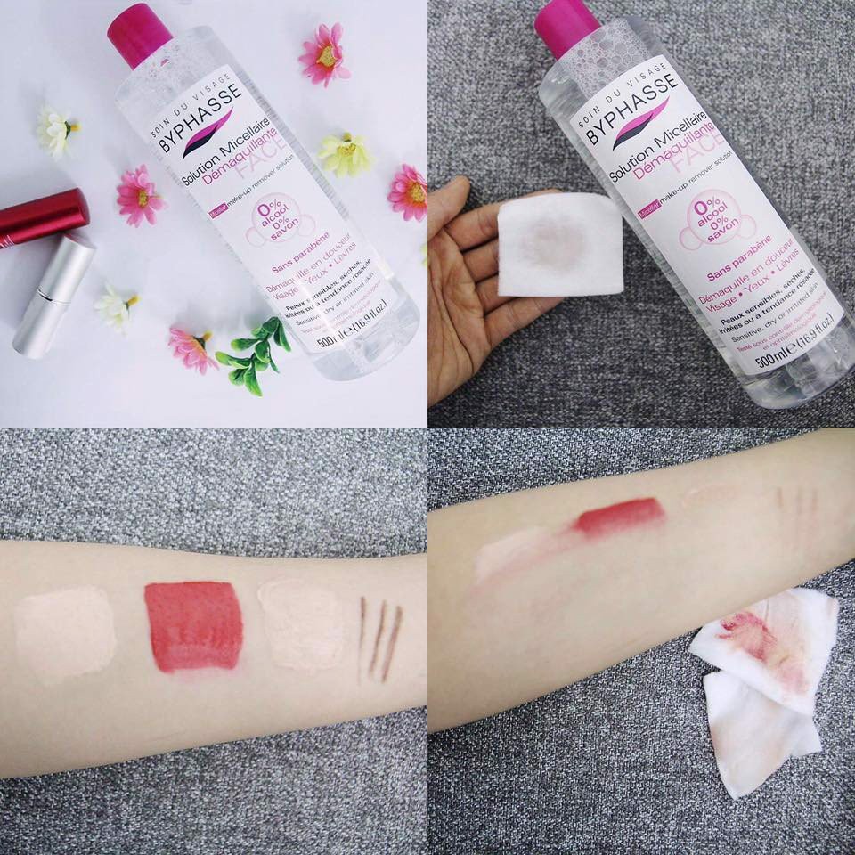 Nước tẩy trang BYPHASSE Solution Micellaire Face
