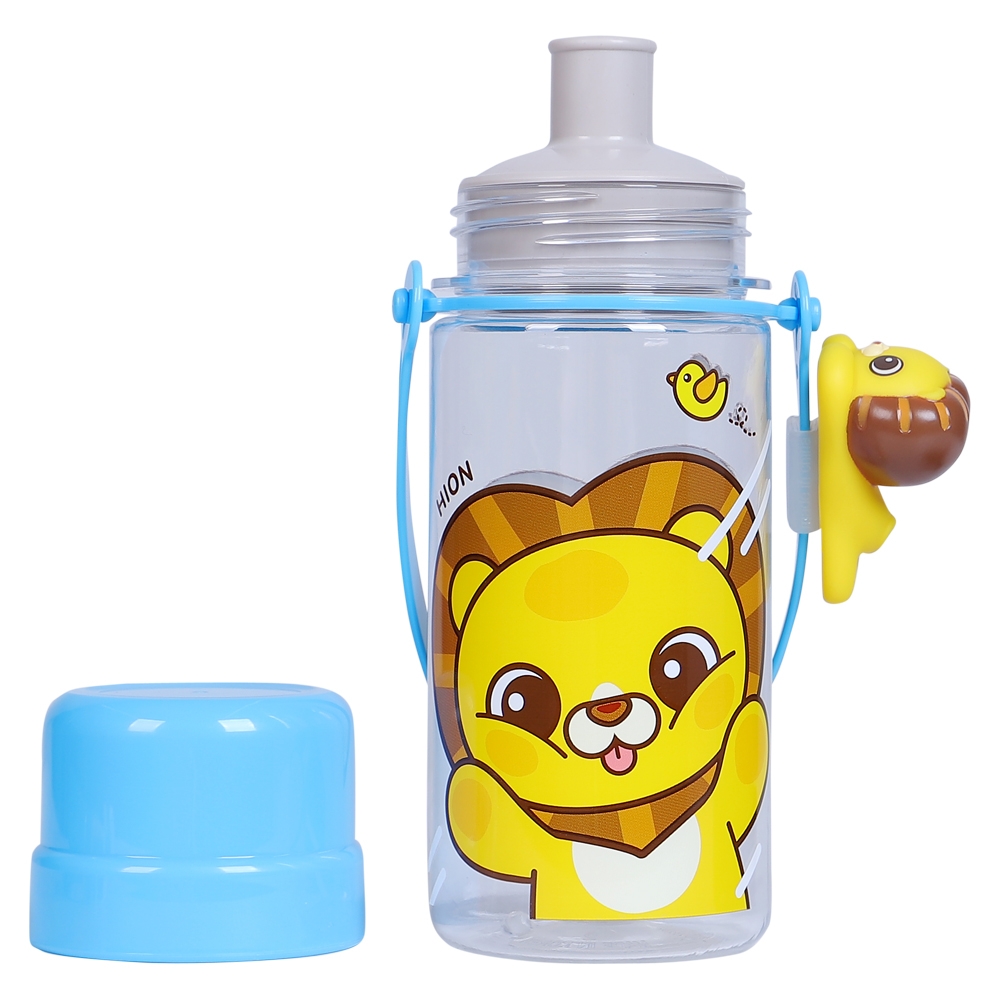 Bình tập uống Edison tritan có dây (xanh)