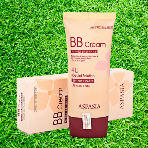 Kem nền aspasia bb cream 4u special solution spf50 pa+++ 50ml
