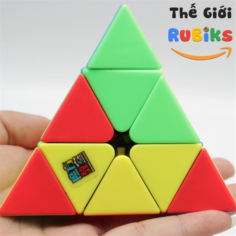 Rubik pyraminx moyu meilong mfjs rubic tam giác kim tự tháp đồ chơi thông minh