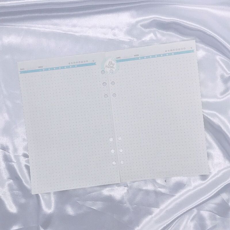 Giấy Refill Màu Xanh Biển A5 A6 (Restock)