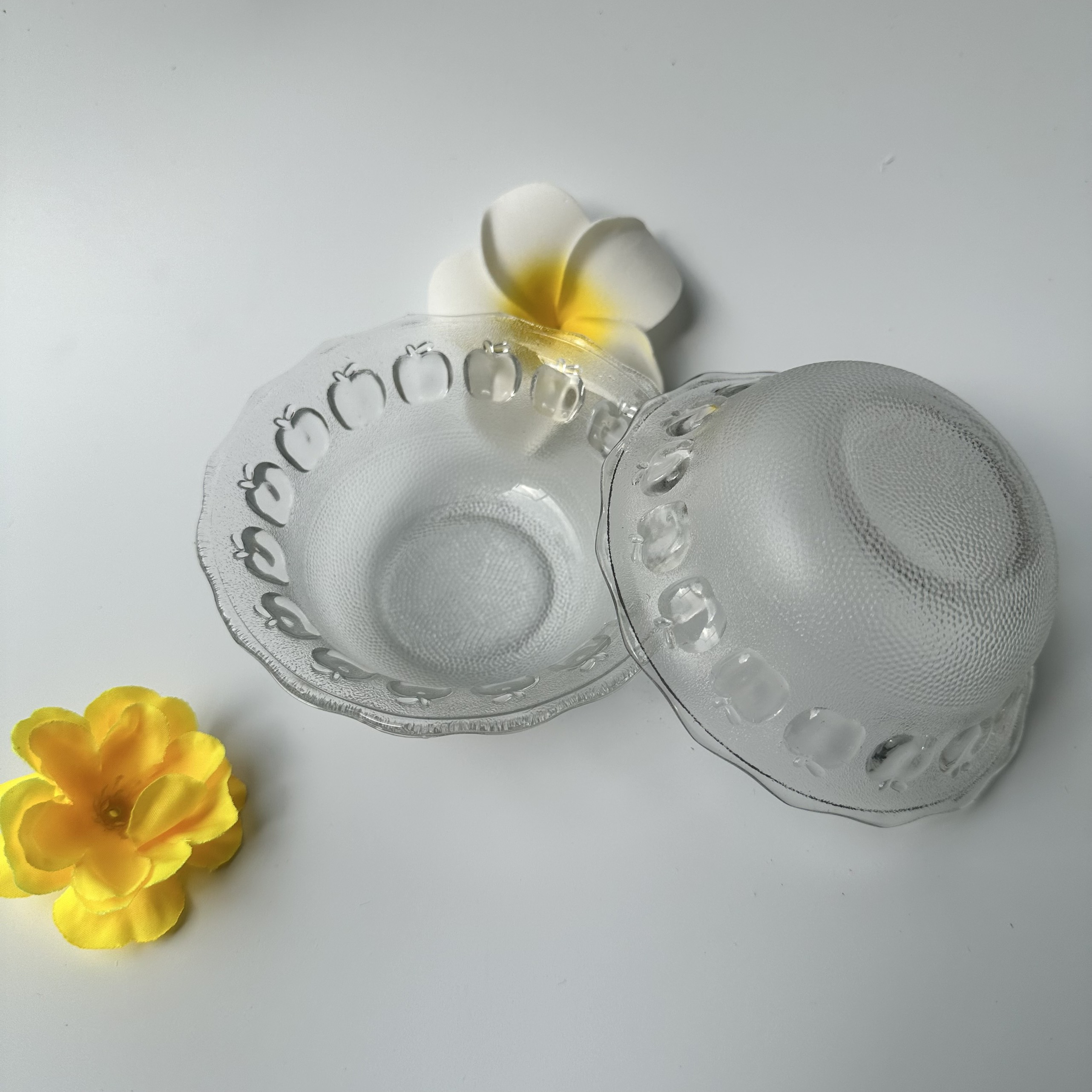Combo 6 chén nhỏ đựng nước chấm 200ml / 6 chén thủy tinh 200ml ăn chè, đa dụng