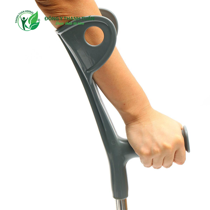 Nạng Khuỷu Tay Hợp Kim Nhôm C37 (1 Cây)  – Chăm Sóc Chấn Thương Sau Tai Nạn Hoặc Tai Biến