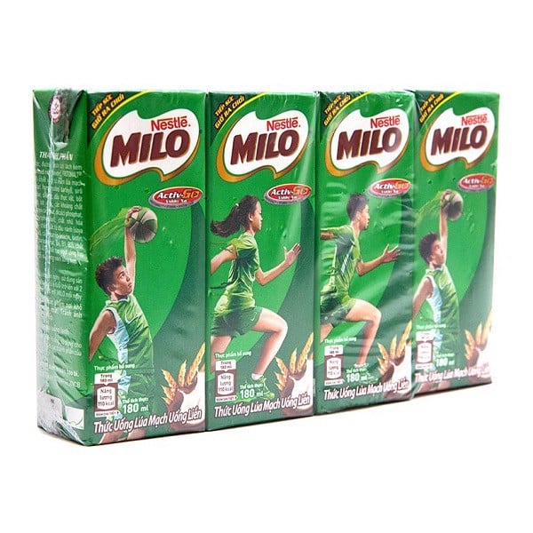 Thùng 48 hộp sữa Nestle milo 180ml