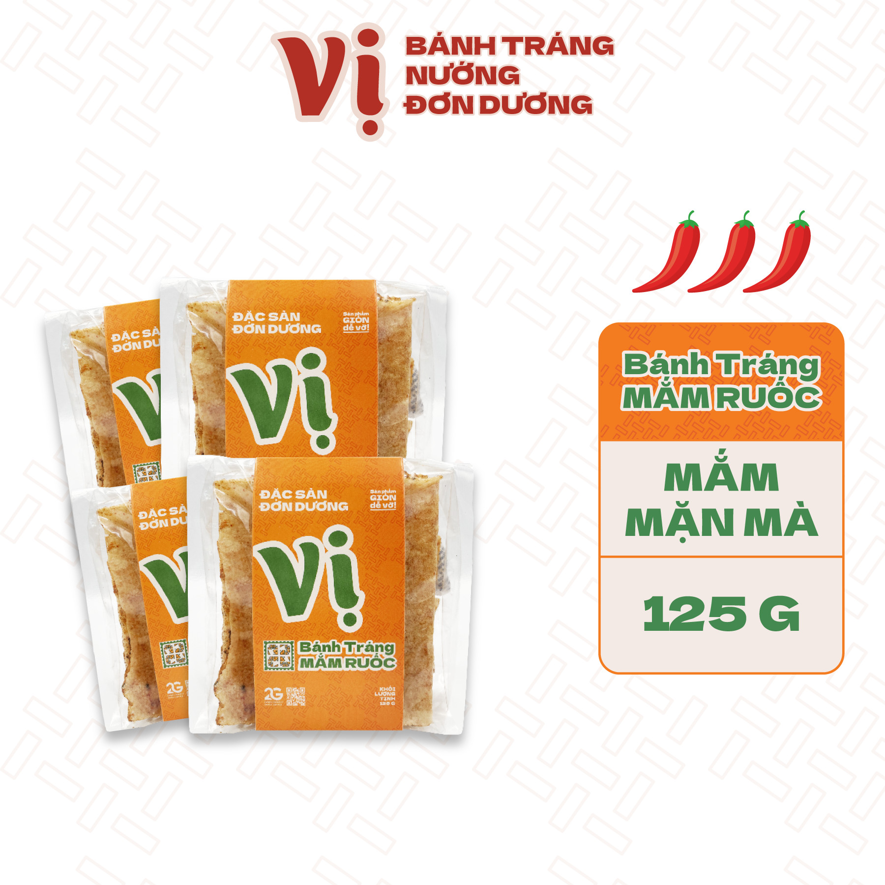 [Combo Tiết Kiệm] Bánh Tráng Mắm Ruốc Vị