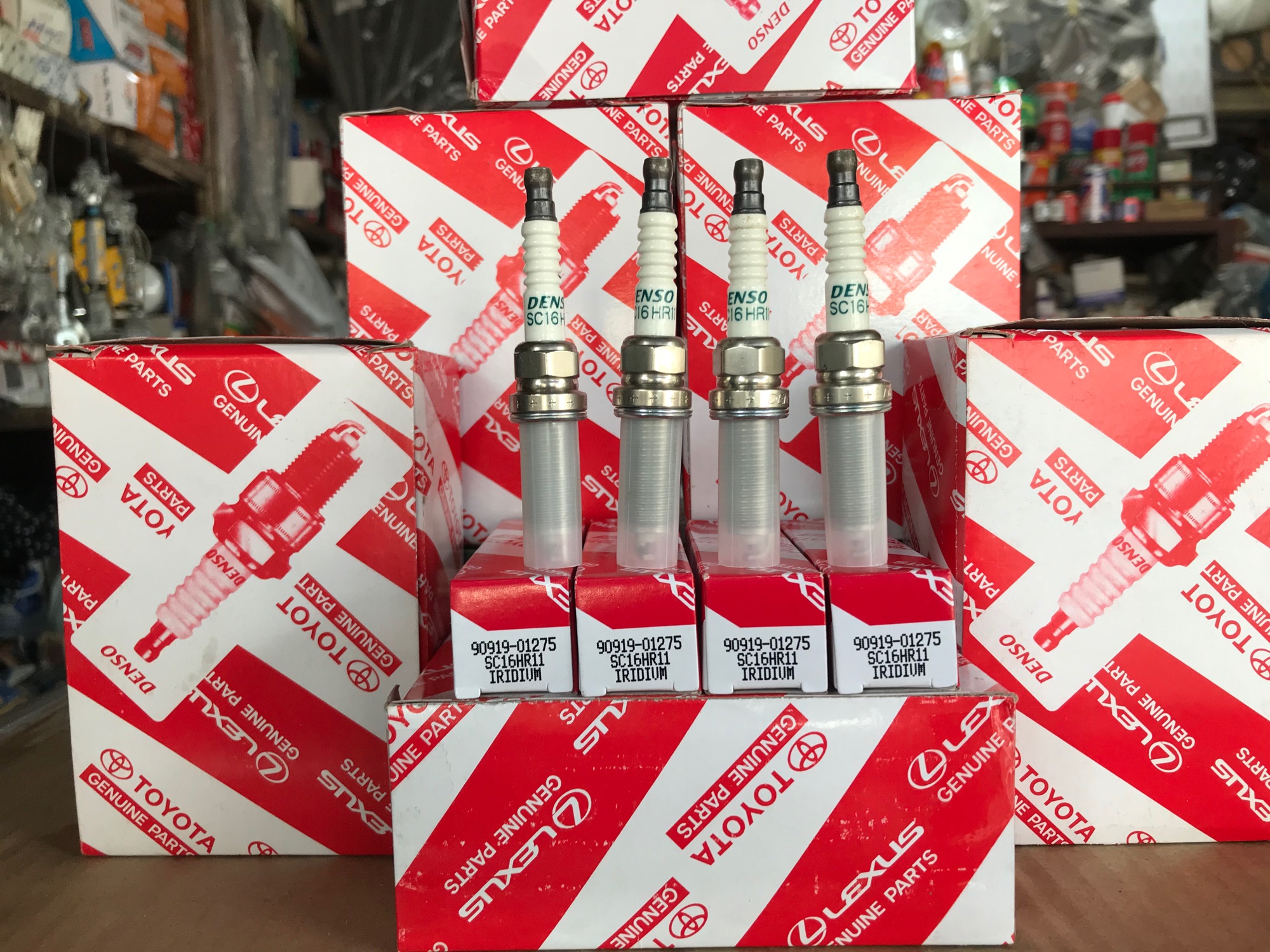 Good Products Set of 4 Toyota Vios 2015- Present/ Avanza/ Veloz/ Rush/ Wigo/ Raize Iridium Ignition Plugs