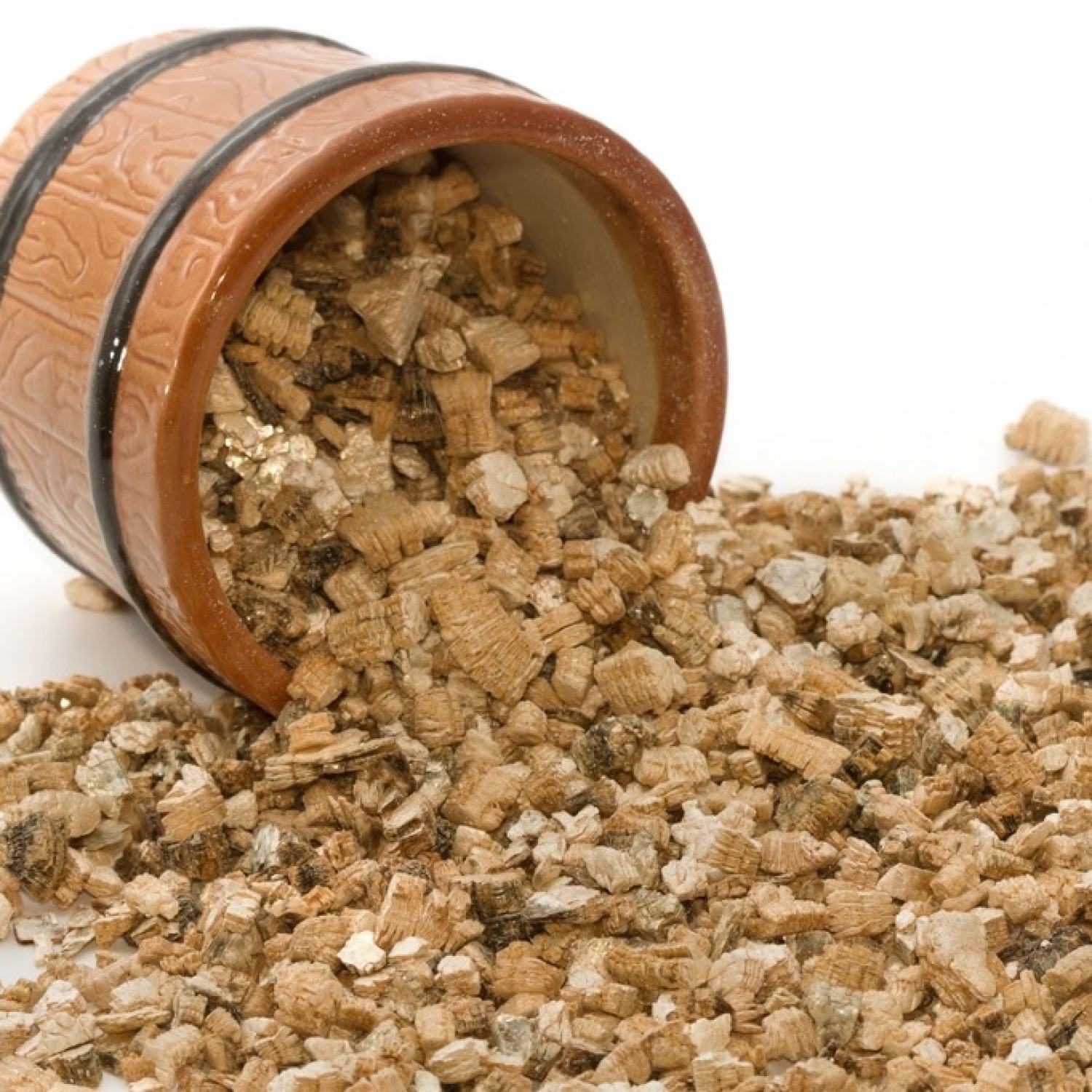 Đá Vermiculite (đá vermi, đá vơ mi) - Trộn đất trồng sen đá và ươm mầm cây con