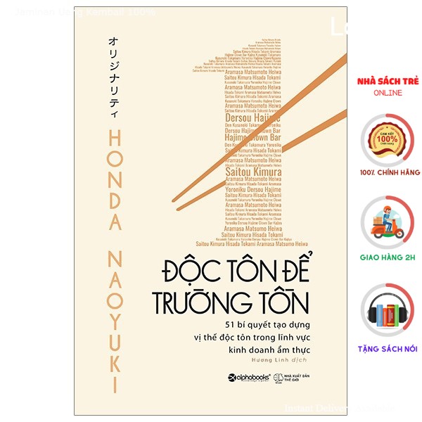 Sách - Độc tôn để trường tồn