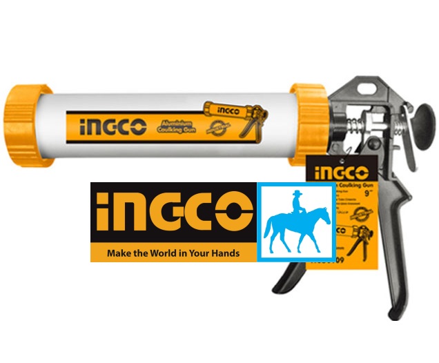 Dụng cụ bơm keo silicon thân nhôm 9inch 250mm TOTAL Chính hãng THT20109 HCG0109 THT20112