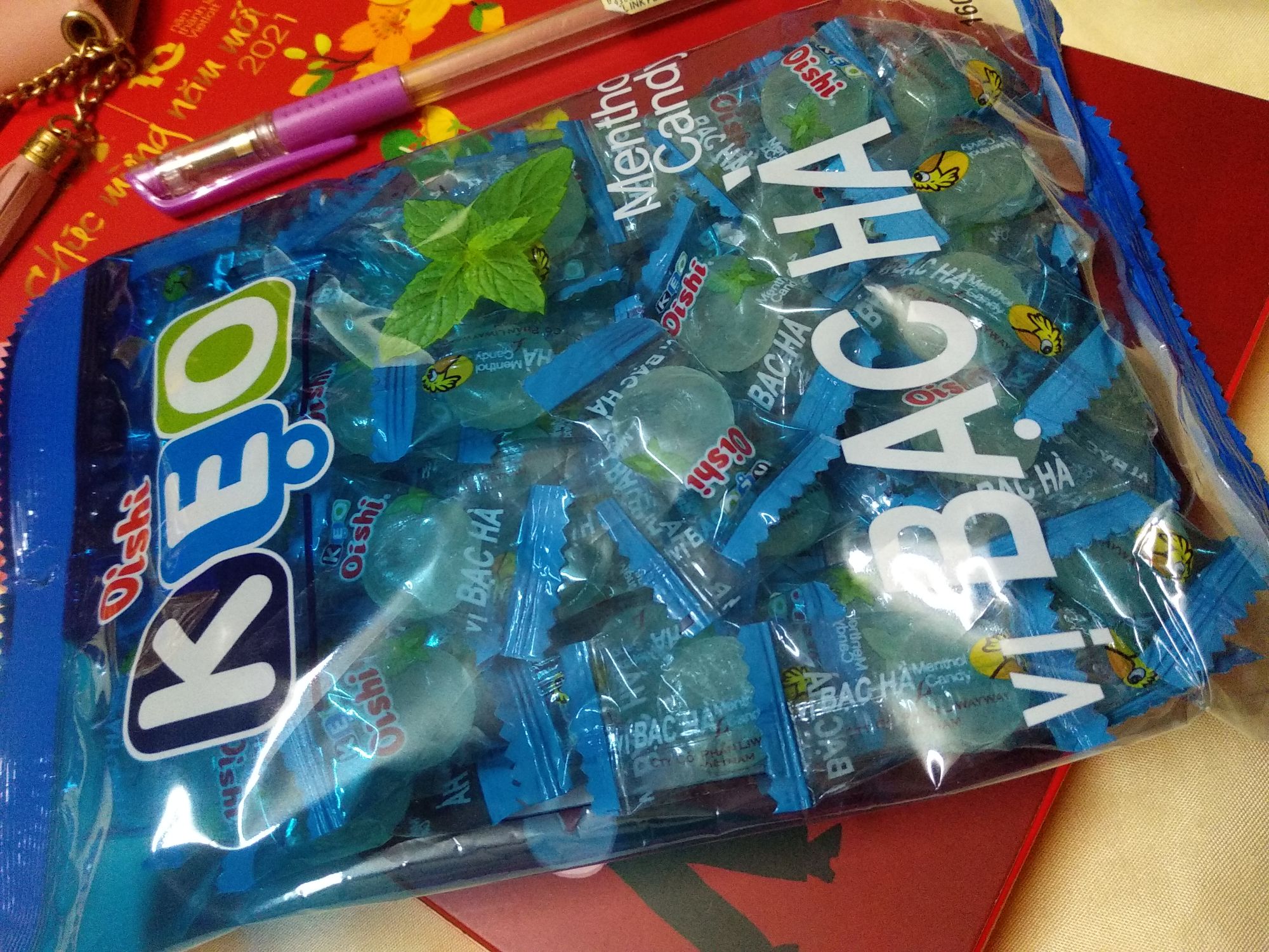 Kẹo Oishi Bạc Hà 160g