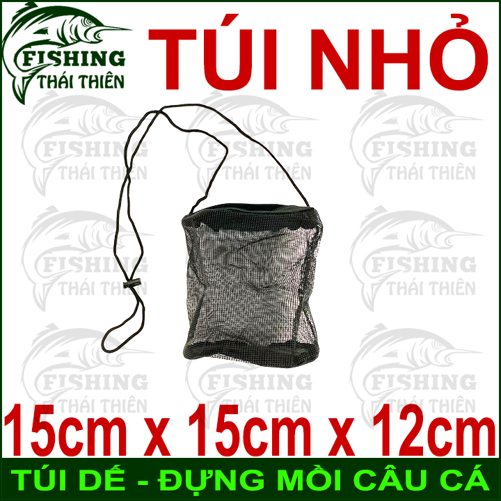 [HCM]Túi Đựng Mồi Câu Cá Dùng Đựng Dế Trùng Sâu Tép Nhái Câu Lure