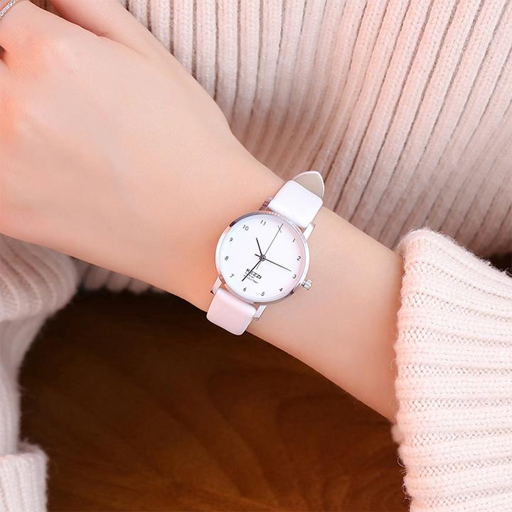 Đồng Hồ Nữ Dây Da Kezzi KZ027