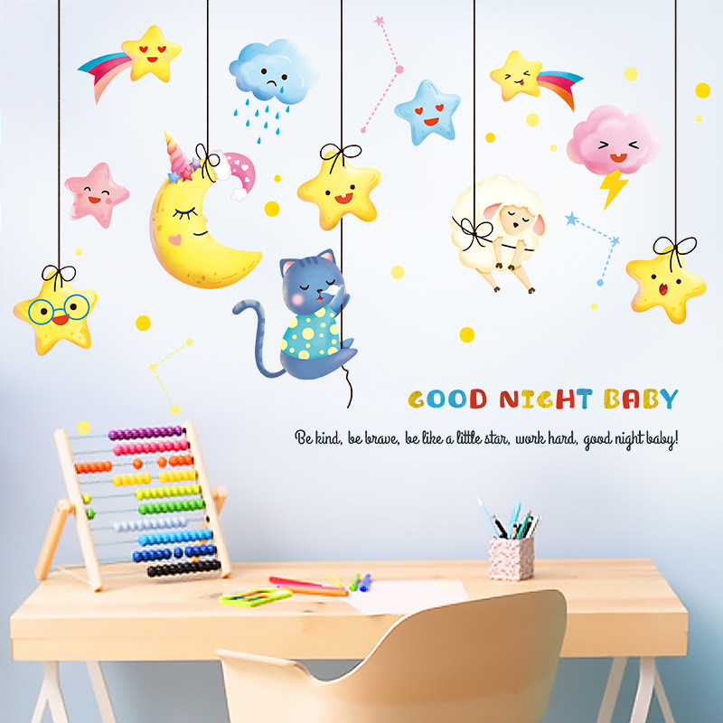 Decal dán tường goodnight baby HM92024