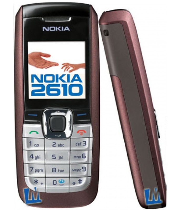 Điện thoại cổ Nokia 2610 Chính hãng, Danh bạ: 300 số, Pin:  950 mAh